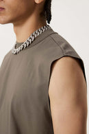 Quick-Dry Active Tank - Gray Camel