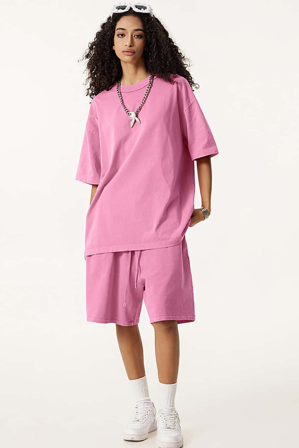 Casual Washed Half-Sleeve T-Shirt - Relaxed Fit