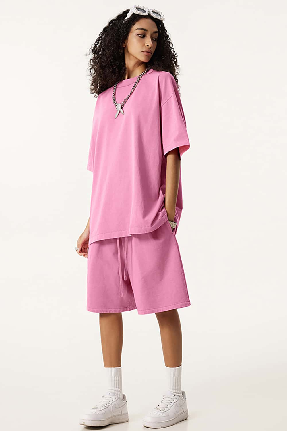 Casual Washed Half-Sleeve T-Shirt - Relaxed Fit