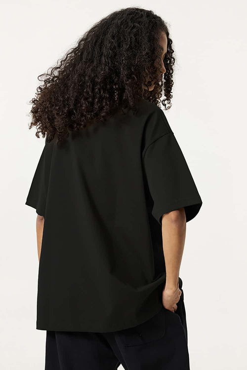 Vintage Snake Print Essential Tee - Black