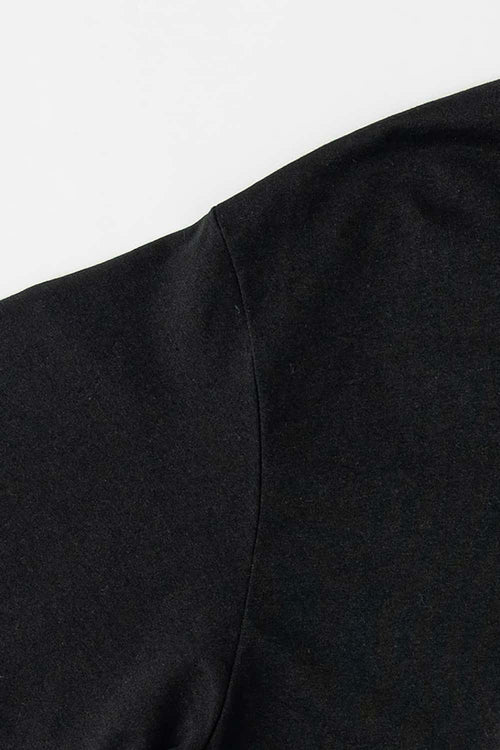 Vintage Snake Print Essential Tee - Black