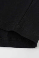 Vintage Snake Print Essential Tee - Black