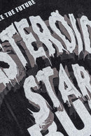 Distressed Washed Graphic Tee - Fried Snowflakes