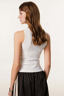Heavyweight Slim-Fit Tank Top - White