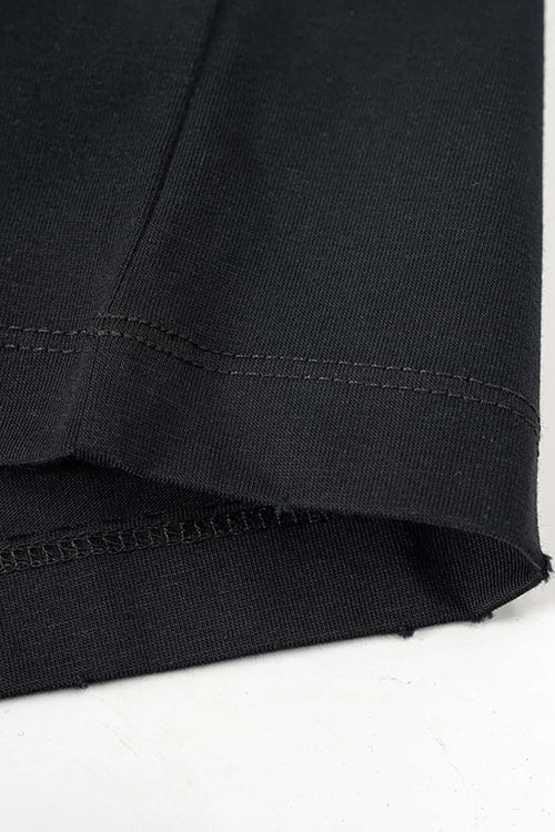 Quick-Dry Cooling Graphic Tee - Metallic Black