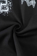 Quick-Dry Cooling Graphic Tee - Metallic Black