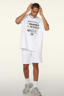 Quick-Dry Cooling Graphic Tee - Teeth White