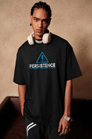 Cooling Quick-Dry Graphic Tee - Metallic Black