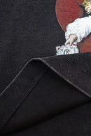 Vintage Washed Cropped Graphic Tee - Fried Snowflakes