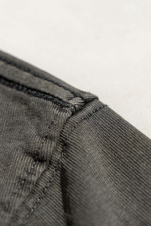 Heavyweight Washed Palm Graphic Tee - Dark Gray
