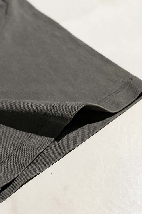 Heavyweight Washed Palm Graphic Tee - Dark Gray