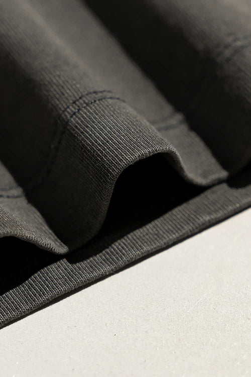 Heavyweight Washed Palm Graphic Tee - Dark Gray