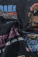 Vintage Washed Graphic Short-Sleeve Tee - Fried Snowflakes