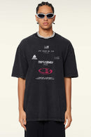 Heavyweight Boxy Graphic Tee - Fried Snowflakes