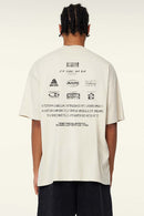 Heavyweight Boxy Graphic Tee - Gray Apricot