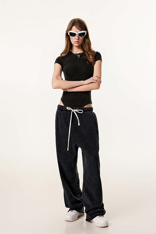 Athletic Stretch-Fit Bodysuit - Fried Snowflakes