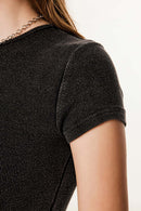 Athletic Stretch-Fit Bodysuit - Fried Snowflakes