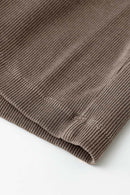 Ruched Bodycon Skirt - Coffee