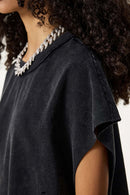 Distressed Sleeveless Active Vest - Fried Snowflakes
