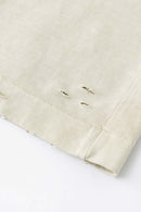 Distressed Sleeveless Active Vest - Gray Apricot
