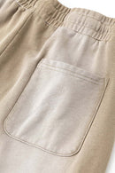 Washed Gradient Curved Sport Pants - Vintage Khaki