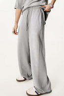 Washed Gradient Curved Sport Pants - Vintage Medium Gray