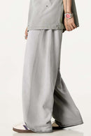 Washed Gradient Curved Sport Pants - Vintage Medium Gray