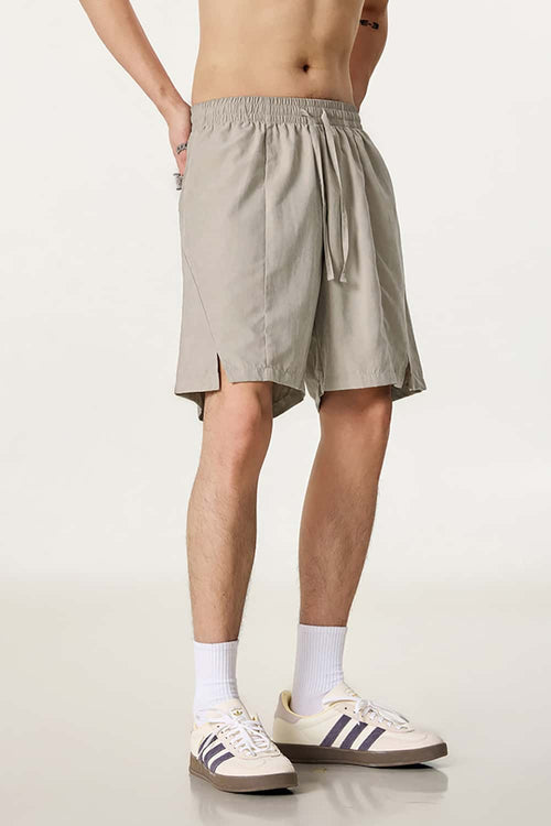 Waterproof Quick-Dry Board Shorts - Gray Apricot