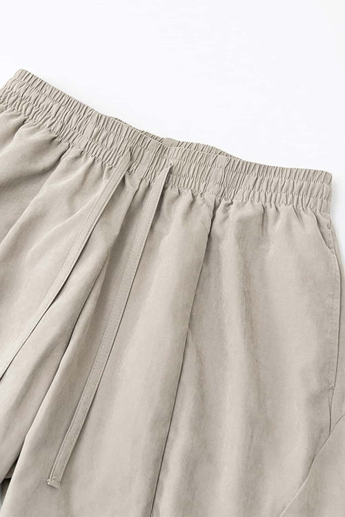 Waterproof Quick-Dry Board Shorts - Gray Apricot