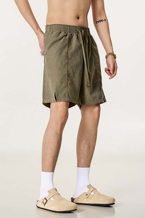 Waterproof Quick-Dry Board Shorts - Military Green