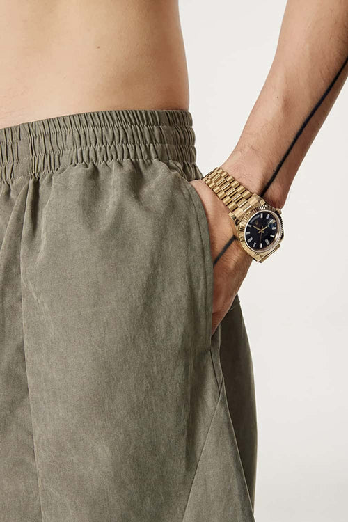 Waterproof Quick-Dry Board Shorts - Military Green