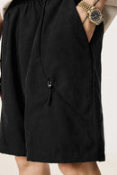 Men's Waterproof Quick-Dry Board Shorts - Black