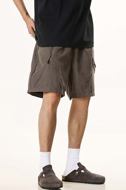 Men's Waterproof Quick-Dry Board Shorts - Coffee