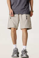 Men's Waterproof Quick-Dry Board Shorts - Gray Apricot