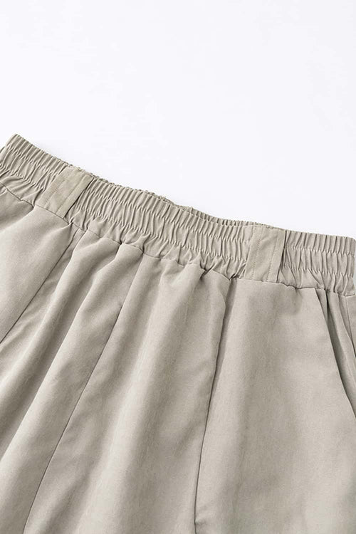 Men's Waterproof Quick-Dry Board Shorts - Gray Apricot
