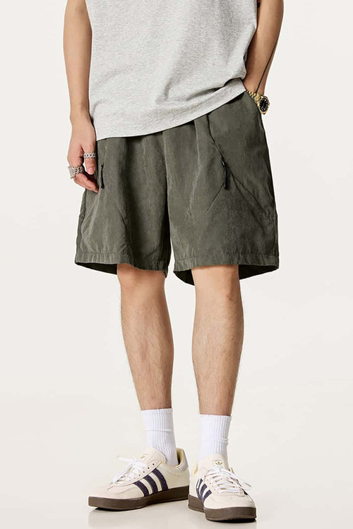 Men's Waterproof Quick-Dry Board Shorts - Military Green