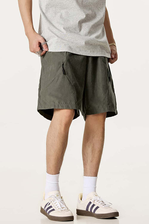 Men's Waterproof Quick-Dry Board Shorts - Military Green