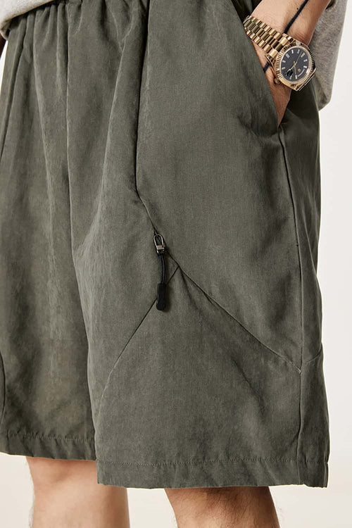 Men's Waterproof Quick-Dry Board Shorts - Military Green