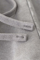 Over-Knee Washed Wax-Dyed Shorts - Medium Gray