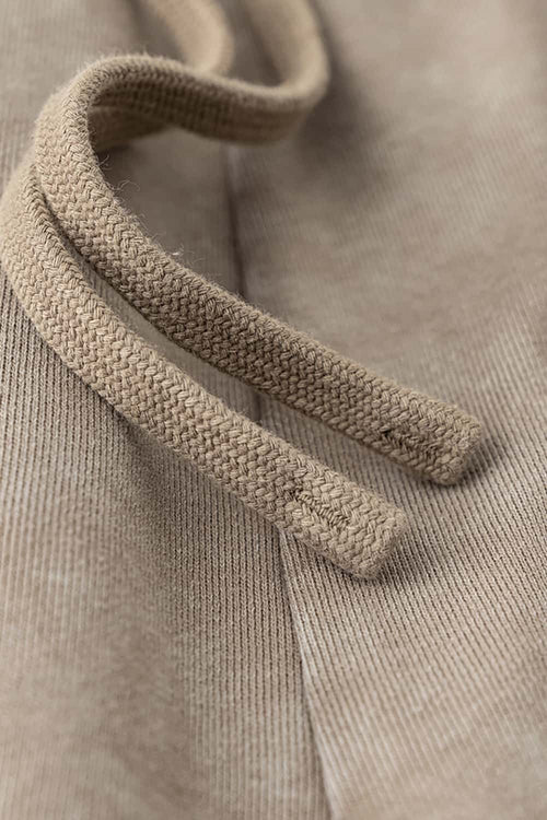 Washed Rolled-Hem Relaxed Shorts - Vintage Khaki