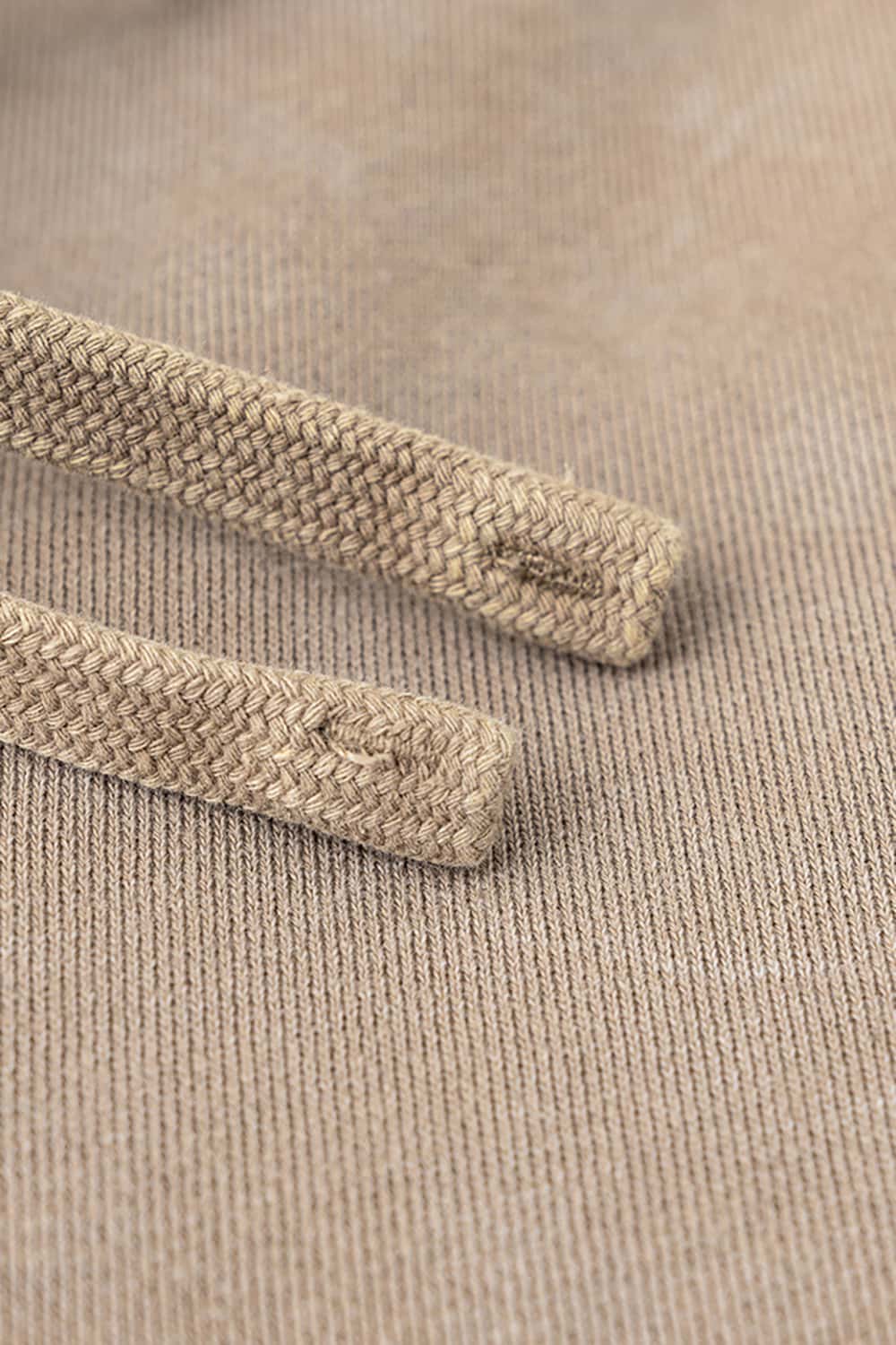 Vintage Washed Distressed Straight-Leg Sweatpants with Rolled Hem