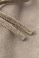 Washed Three-Stripe Casual Shorts - Vintage Khaki