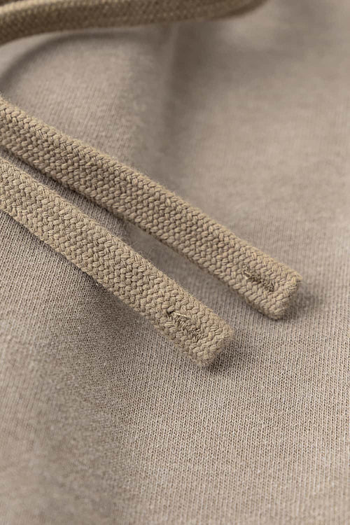 Washed Three-Stripe Casual Shorts - Vintage Khaki