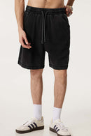 Heavyweight Washed Cotton Shorts - Fried Snowflakes