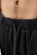 Heavyweight Washed Cotton Shorts - Fried Snowflakes