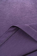 Gradient Vine Graphic Short-Sleeve Tee - Grape Purple