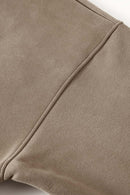 Ultra-Heavyweight Fleece Solid Hoodie - Camel