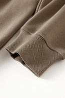 Ultra-Heavyweight Fleece Solid Hoodie - Camel