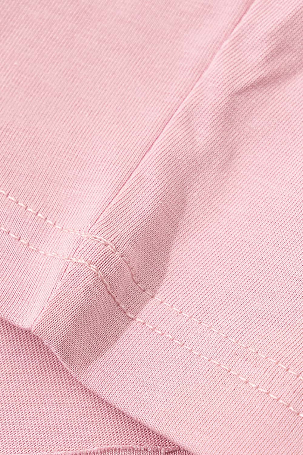 Offbeat Washed Graphic Tee - Pink