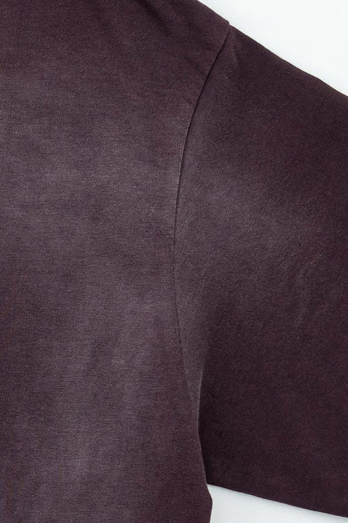 Heavyweight Embellished Graphic Tee - Vintage Purple